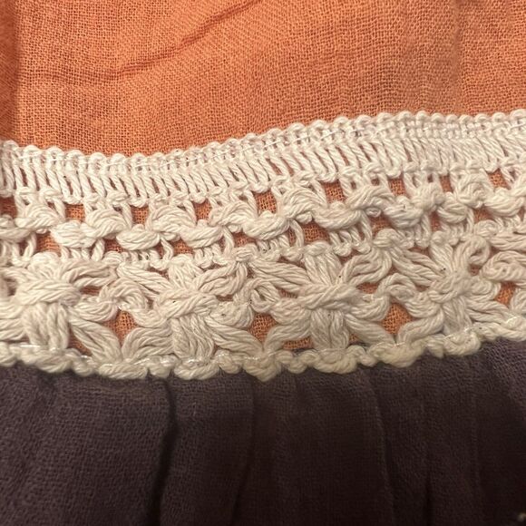 DOL.Design Y2K Maxi Skirt NWT Boho Tiered Crochet Lace Fall Festival Cottagecore - Picture 9 of 10